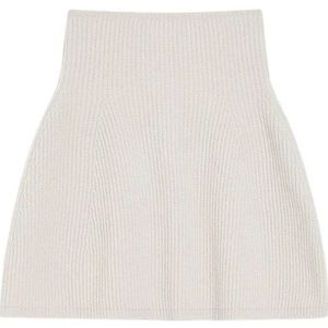 Max Mara, Dames, Rokken, Wit, Maat: L Wol,