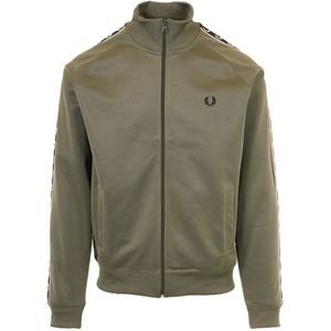 Fred Perry, Heren, Sweatshirts & Hoodies, Groen, Maat: S