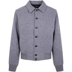 Jacquemus, Heren, Jassen, Grijs, Maat: L