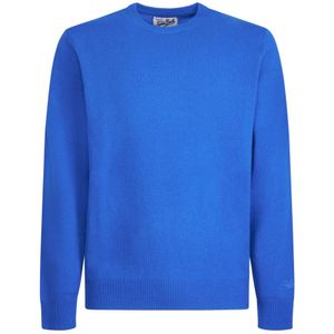 MC2 Saint Barth, Heren, Truien, Blauw, Maat: L Wol,