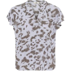 Karen by Simonsen, Dames, Blouses & Shirts, Veelkleurig, Maat: M