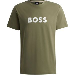 Hugo - T-shirt - Groen - Biologisch Katoen - Regular Fit