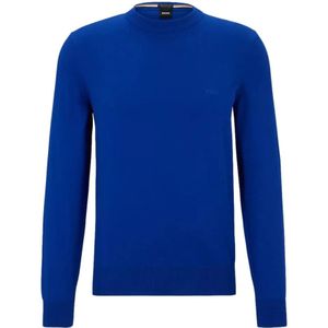 Hugo, Heren, Truien, Blauw, Maat: 2XL Katoen,