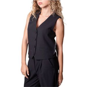 Actitude, Dames, Jassen, Zwart, Maat: L Zijde,