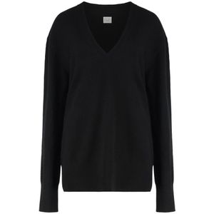 TotêMe, Dames, Truien, Zwart, Maat: XS Kasjmier,