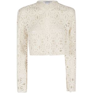 Sabina Musayev, Dames, Truien, Beige, Maat: M