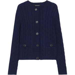 Pennyblack, Dames, Truien, Blauw, Maat: L Katoen,