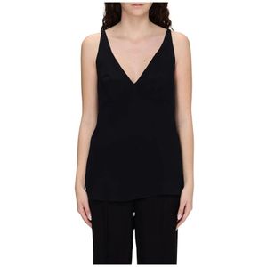 MeiMeiJ, Dames, Tops, Zwart, Maat: S Zijde,