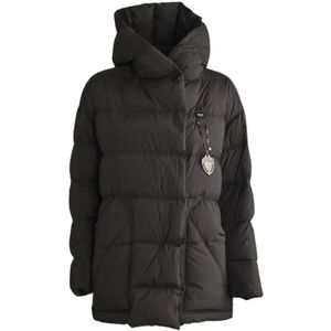 Blauer, Dames, Jassen, Zwart, Maat: S Leer,