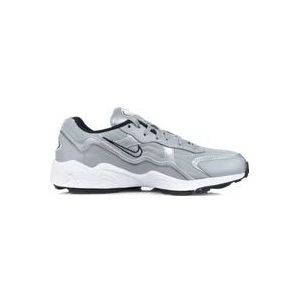 Nike Alpha Lage Sneaker - Grijs Metallic Streetwear , Gray , Heren , Maat: 42 1/2 EU