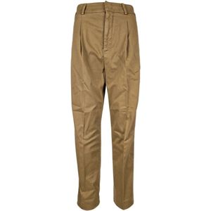 Dondup, Dames, Broeken, Bruin, Maat: W30 Katoen,