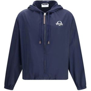 Moschino - Waterproof Jacket - Blauw - Tussenjas