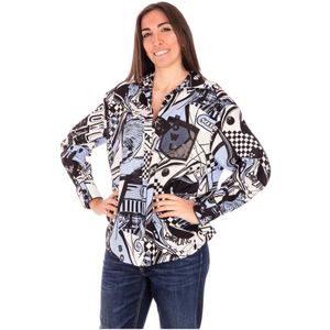 Max Mara, Dames, Blouses & Shirts, Veelkleurig, Maat: S