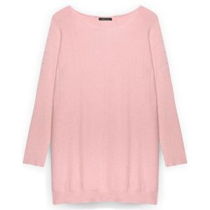 Fiorella Rubino, Dames, Truien, Roze, Maat: Xs/S Nylon,