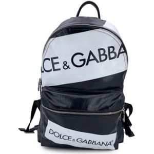 Dolce & Gabbana Pre-owned, Dames, Pre-owned, Zwart, Maat: ONE Size Leer,