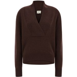 Loulou Studio, Dames, Truien, Bruin, Maat: S Kasjmier,