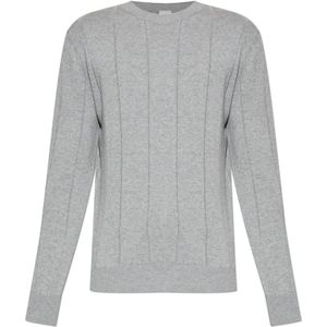 Eleventy, Heren, Truien, Grijs, Maat: M Katoen,