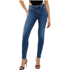 Liu Jo, Dames, Jeans, Blauw, Maat: W31 Katoen,