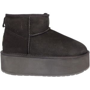 Emu, Dames, Schoenen, Zwart, Maat: 36 EU Leer,