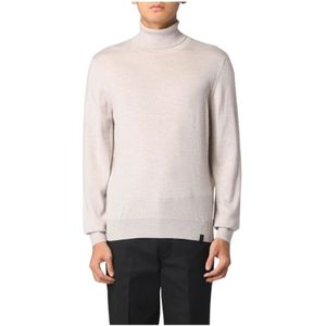 Fay, Heren, Truien, Beige, Maat: 3XL Wol,