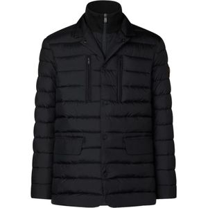 Save The Duck, Heren, Jassen, Blauw, Maat: M Poliester,