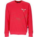 New Era - Chicago Bulls Crewneck Sweatshirt - Rood - Katoen