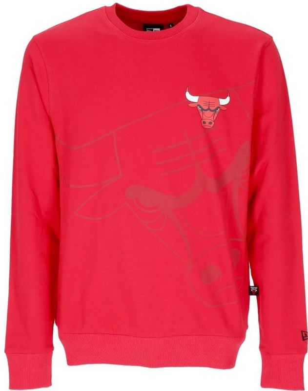 New Era - Chicago Bulls Crewneck Sweatshirt - Rood - Katoen
