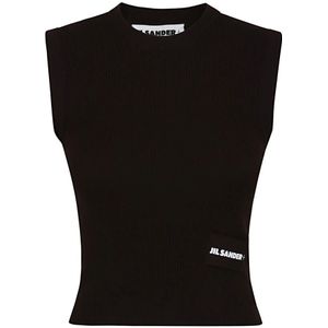 Jil Sander, Dames, Tops, Bruin, Maat: S