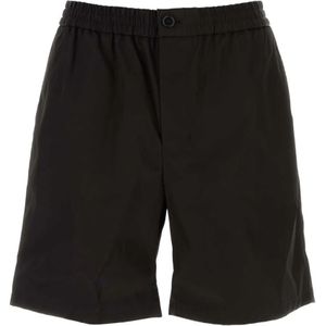 Ami Paris, Heren, Korte broeken, Zwart, Maat: L Nylon,