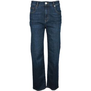 Love Moschino, Dames, Jeans, Blauw, Maat: W32 Katoen,