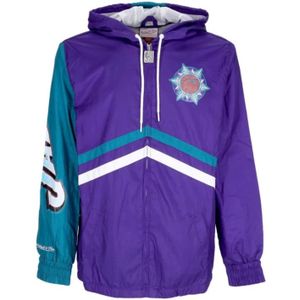 Mitchell & Ness, Heren, Sweatshirts & Hoodies, Paars, Maat: S