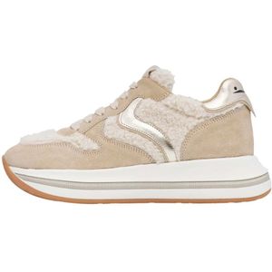 Voile Blanche, Dames, Schoenen, Beige, Maat: 36 EU Wol,
