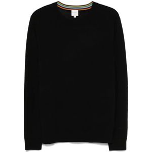 Paul Smith, Heren, Truien, Zwart, Maat: L