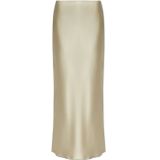 Samsøe Samsøe, Dames, Rokken, Beige, Maat: XS Zijde,