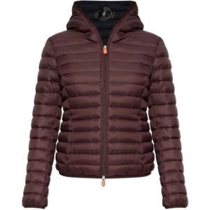 Save The Duck, Dames, Jassen, Bruin, Maat: M Leer,