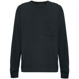 Canada Goose, Heren, Tops, Zwart, Maat: S Katoen,