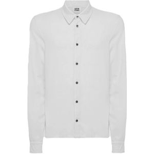 Alpha Studio, Heren, Overhemden, Wit, Maat: M Katoen,