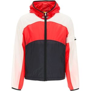 Moncler, Heren, Jassen, Veelkleurig, Maat: M Polyamide,