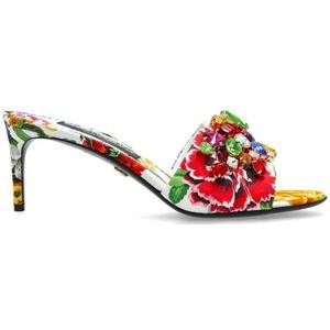 Dolce & Gabbana, Dames, Schoenen, Veelkleurig, Maat: 38 EU Leer,