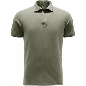 Fedeli, Heren, Tops, Groen, Maat: XL Katoen,