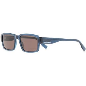 Karl Lagerfeld, Heren, Accessoires, Blauw, Maat: 55 MM