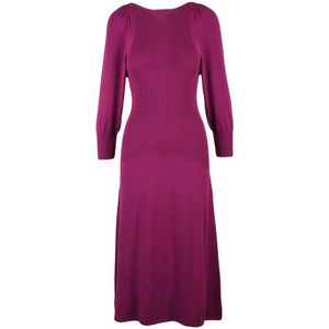 Twinset, Dames, Jurken, Roze, Maat: M Viscose,