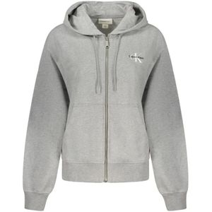 Calvin Klein - MNLG FRNCH TRRY FZ B - Sweatvest - Heroic Grey Heather - Met Capuchon