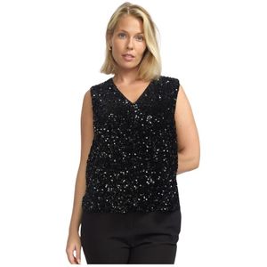 2-Biz, Dames, Tops, Zwart, Maat: S Poliester,