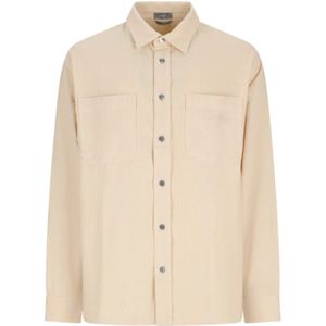 Dior, Heren, Overhemden, Wit, Maat: S Katoen,