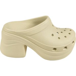 Crocs, Dames, Schoenen, Beige, Maat: 41 EU