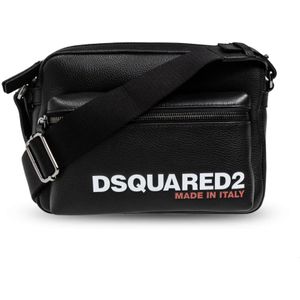 Dsquared2 Schoudertas , Black , Heren , Maat: ONE Size