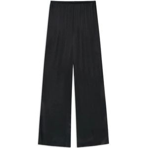 Anine Bing, Dames, Broeken, Zwart, Maat: M