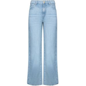7 For All Mankind, Dames, Jeans, Blauw, Maat: W24 Denim,