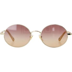 Chloé - CH 0326S - Zonnebril - Geel - Goud - Bruin - Panthos Montuur